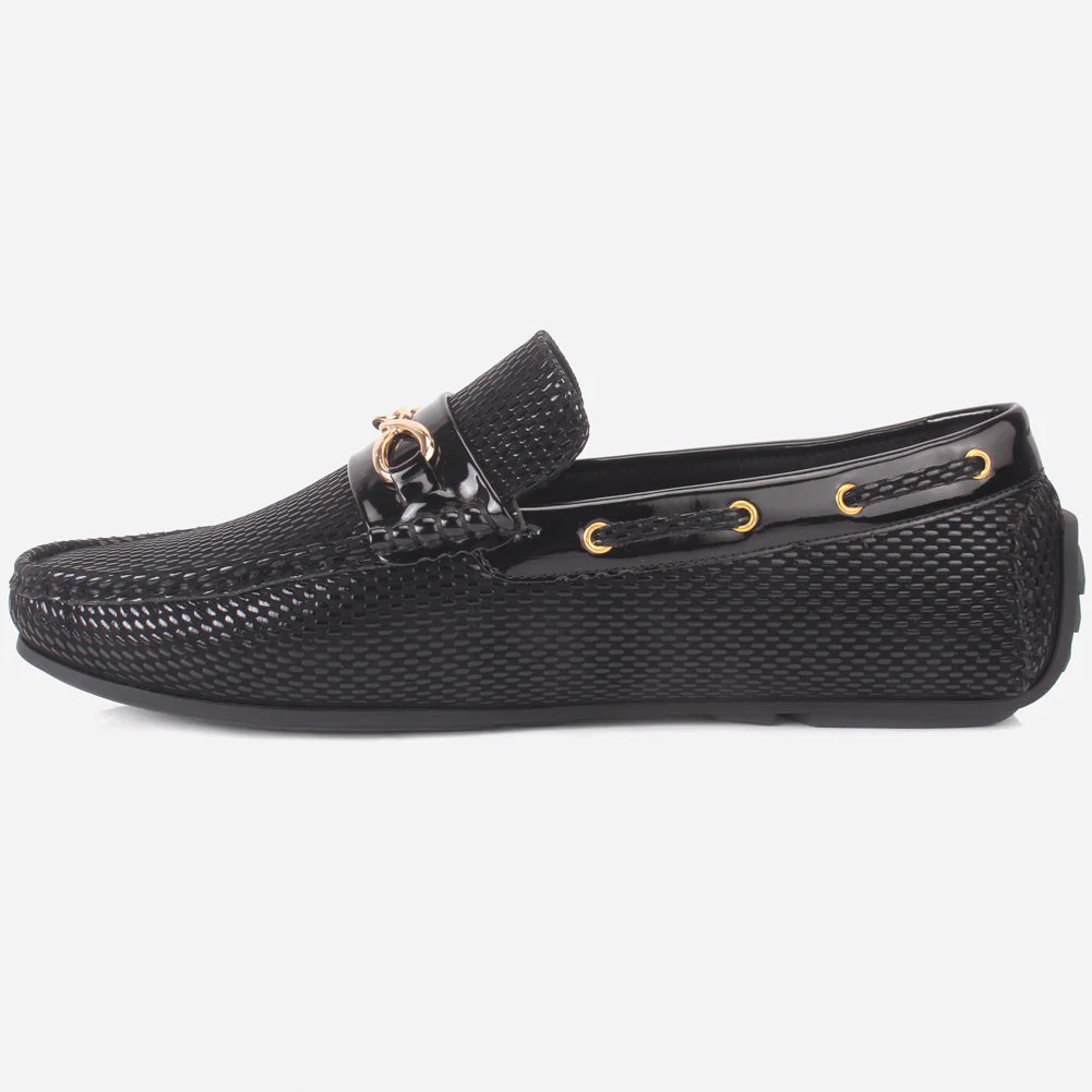 Mens "MATIO" Comfy Everyday Moccasins Shoes - Image 3