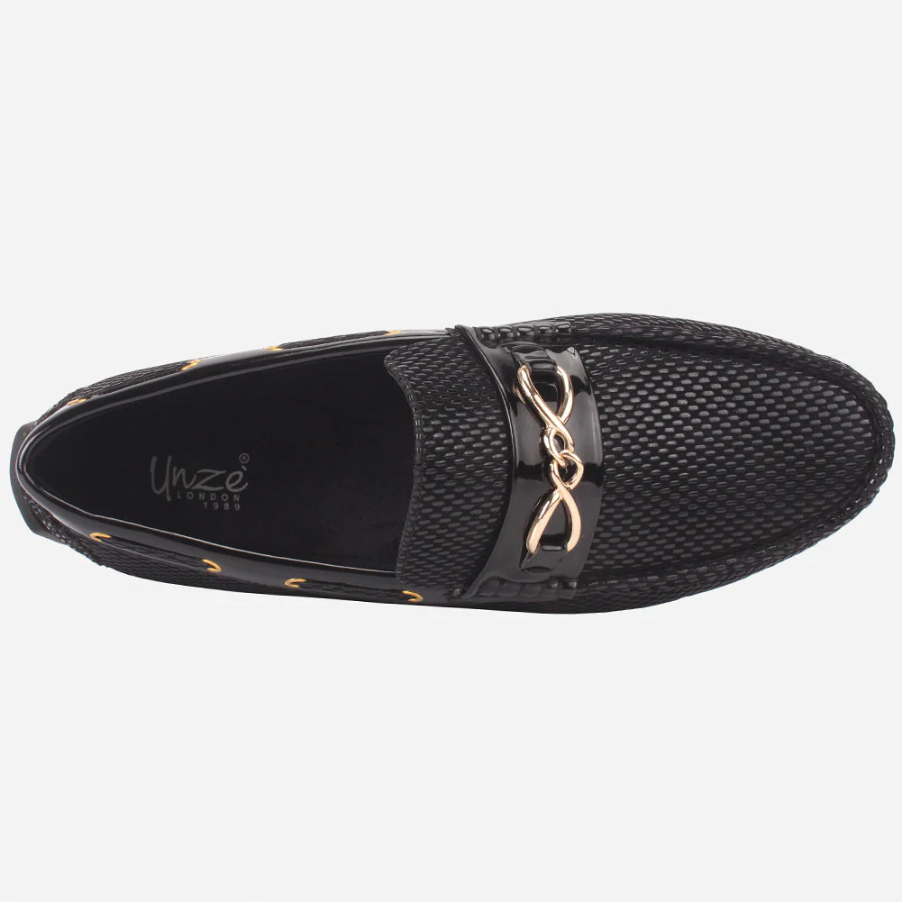 Mens "MATIO" Comfy Everyday Moccasins Shoes - Image 4