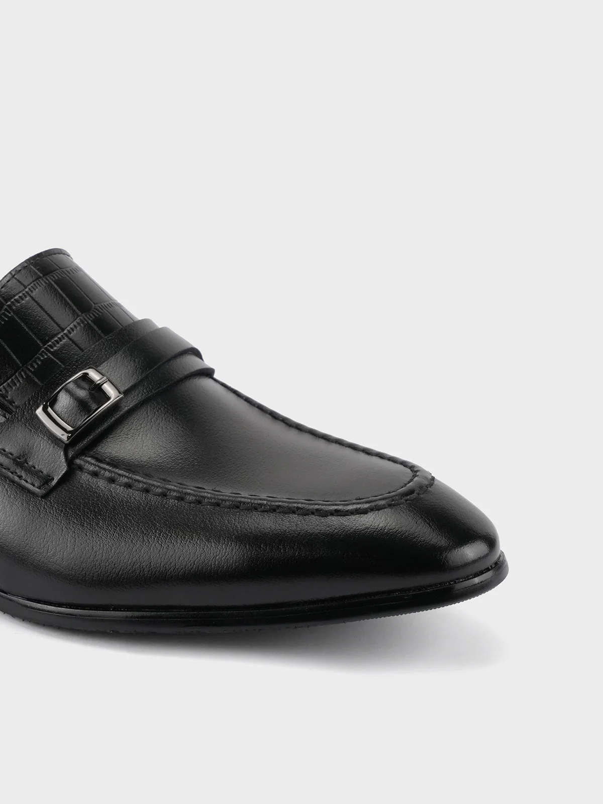 Mens "MEGARA" Slip On Leather Formal Shoes - Image 4