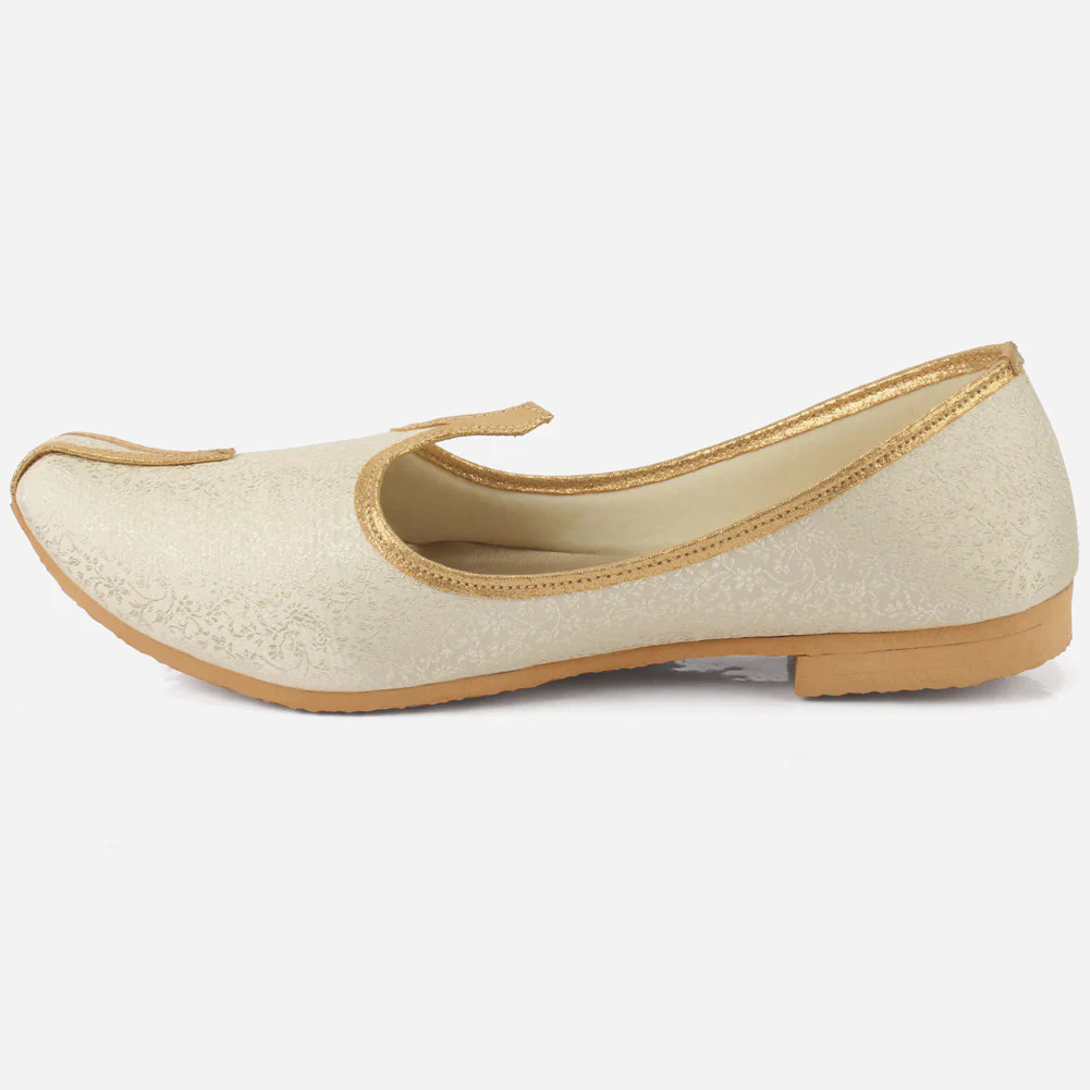 Mens "MEKO" Handmade Jacquard Indian Khussa - Image 3