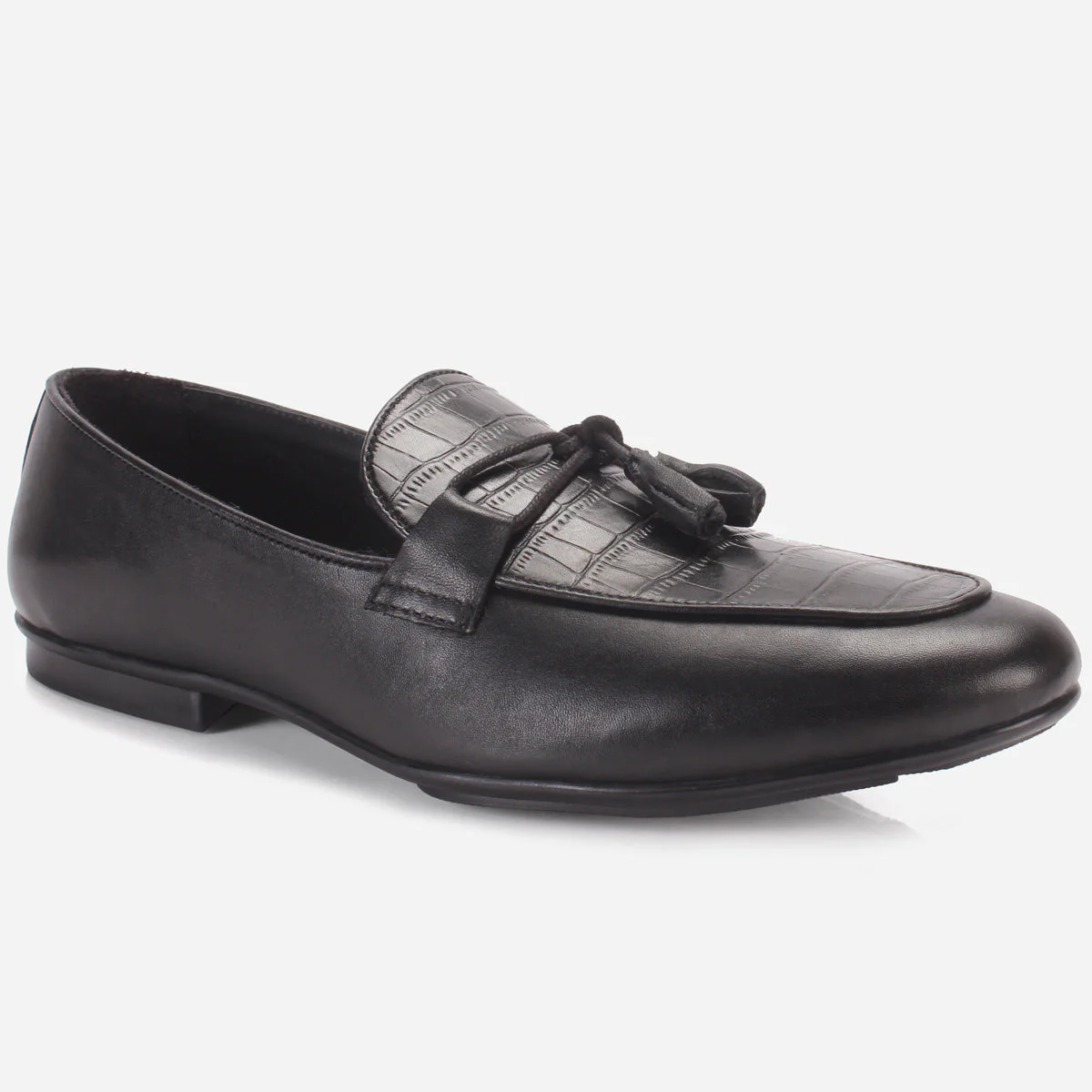 Mens "MILLAON"Leather Formal Slip-on Dress Shoes