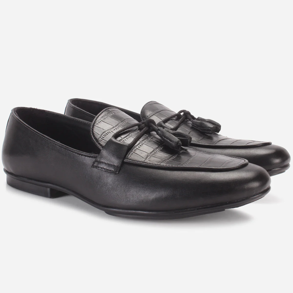 Mens "MILLAON"Leather Formal Slip-on Dress Shoes - Image 2