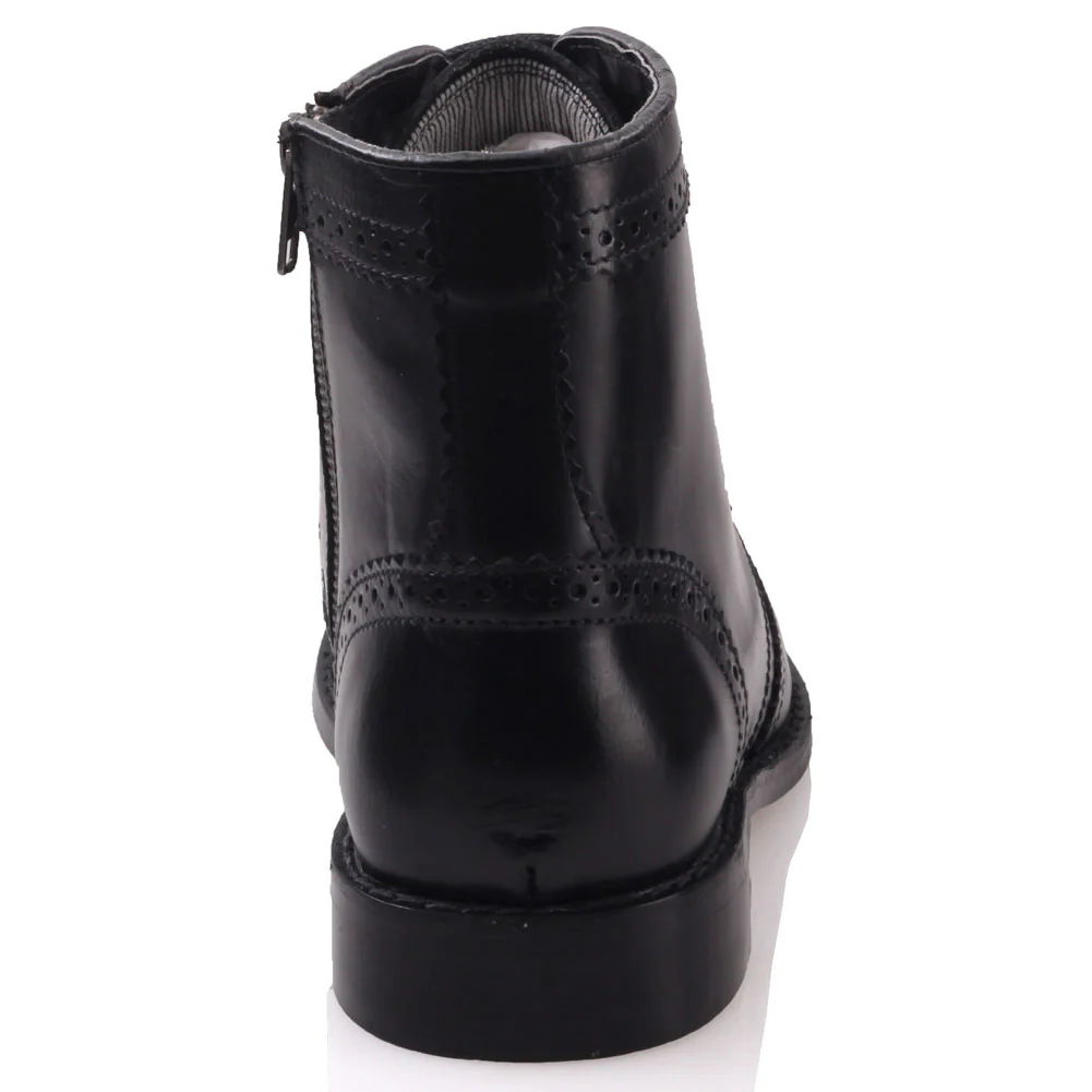 Mens ‘Moeeb’ Leather Formal Boots - Image 3