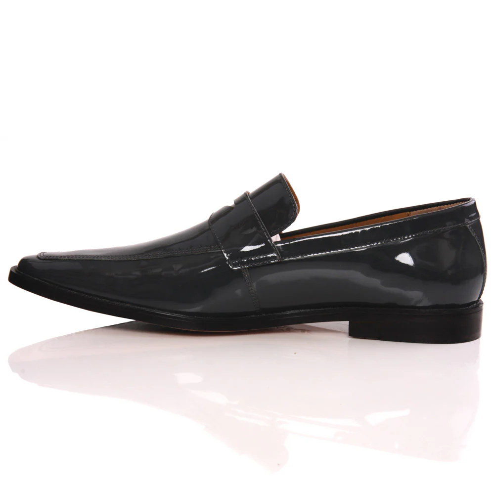 Mens ‘Neil’ Leather Stylish Slipns Derby Shoes - Image 3