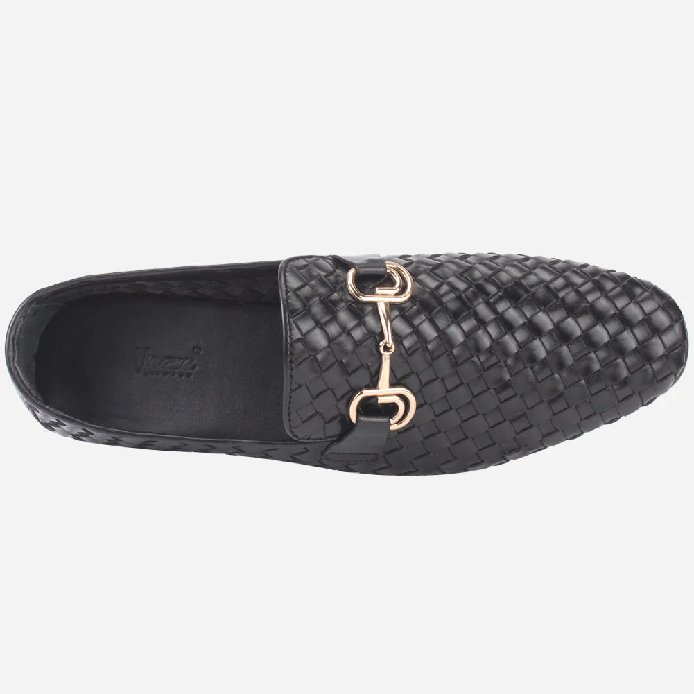 Men's "NEIR" Formal Leather Slip-ons Dress Shoes - Image 4