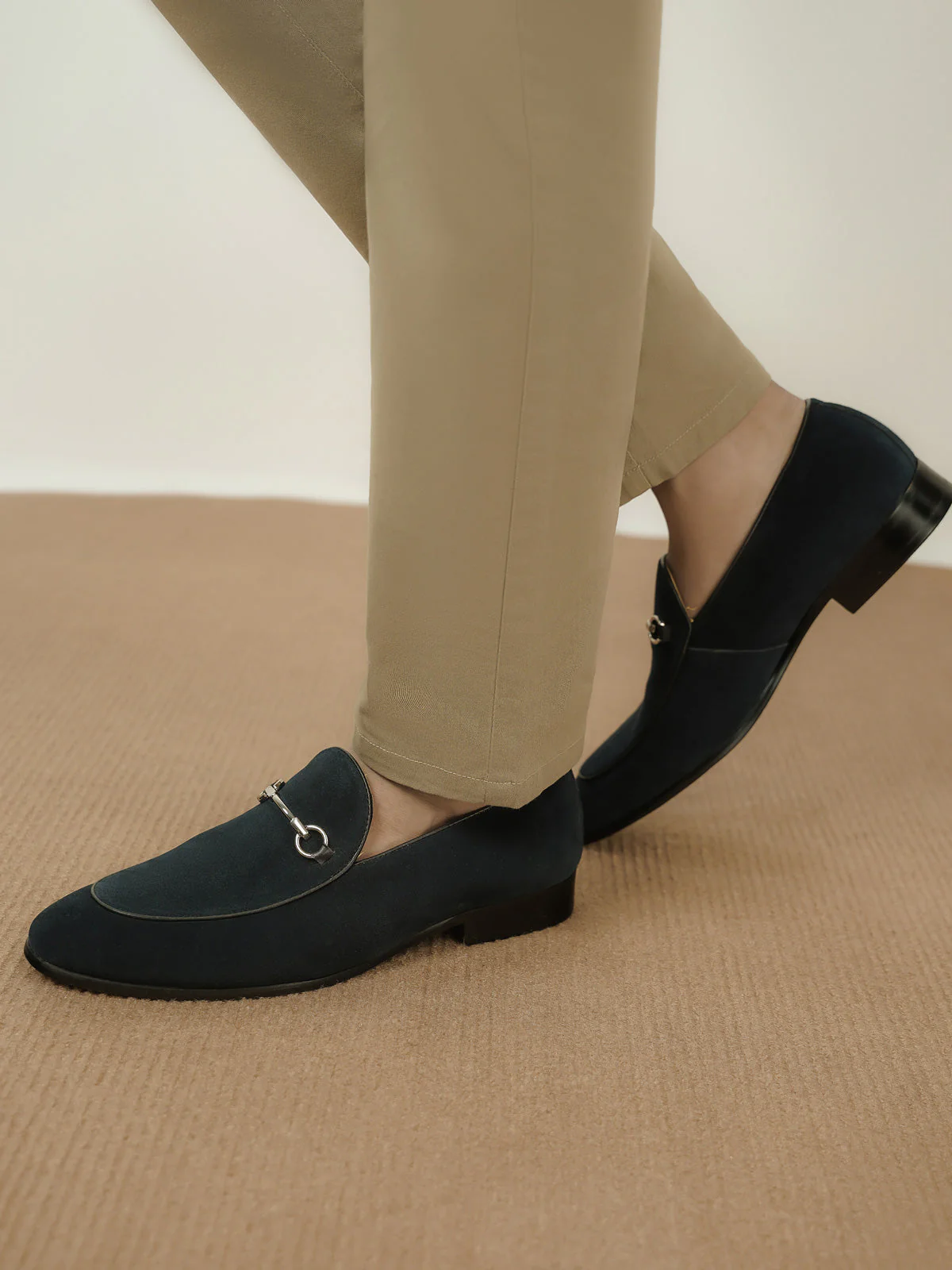 Mens "OSVALDO" Comfy Casual Dress Leather Formal - Image 3