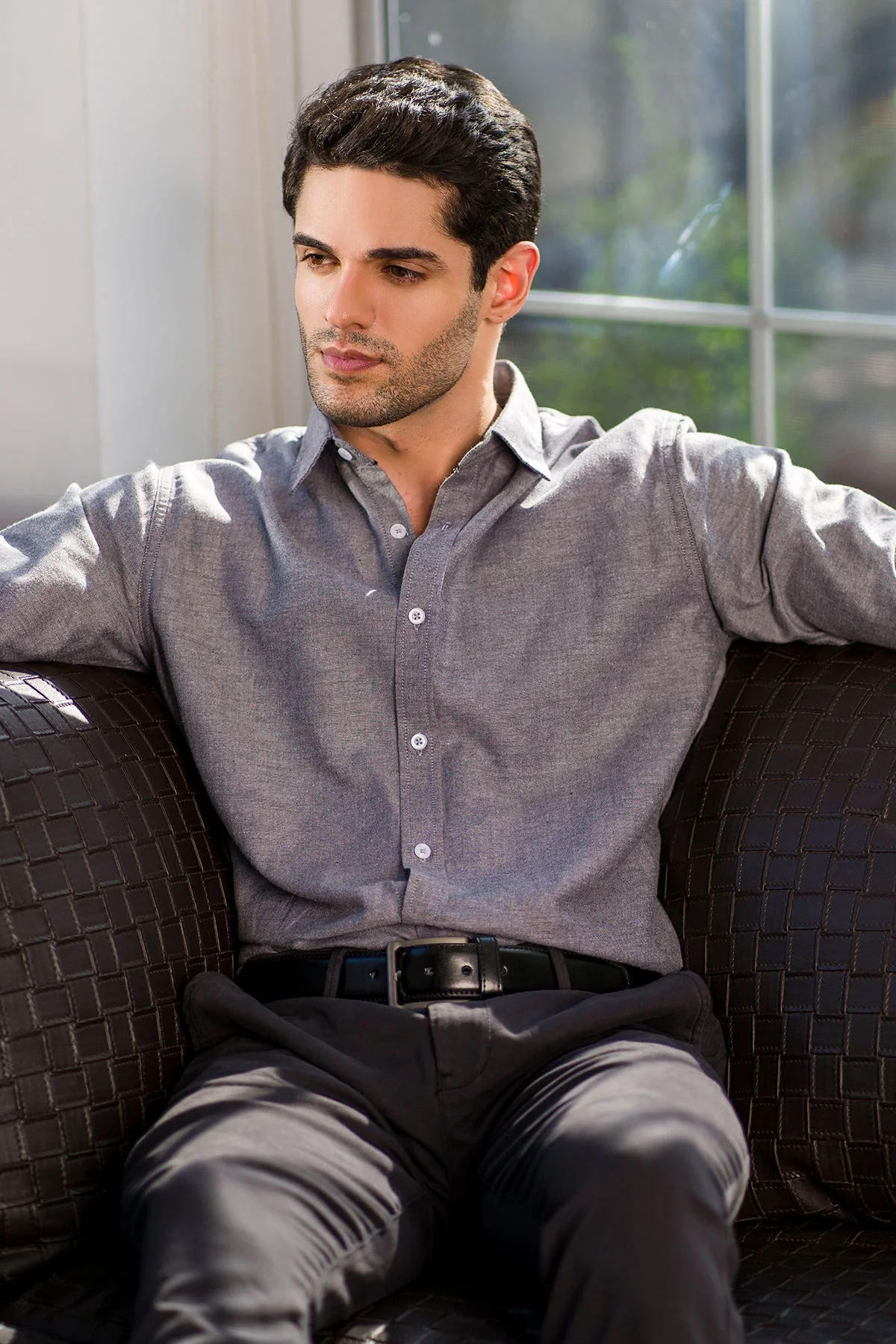 "PILIS" Cotton Regular Fit Casual Shirt - Image 2