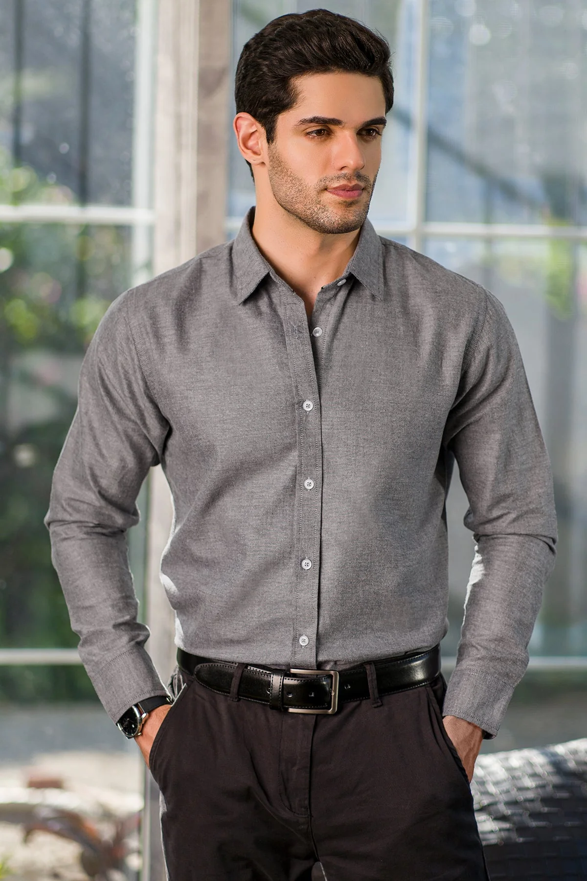 "PILIS" Cotton Regular Fit Casual Shirts