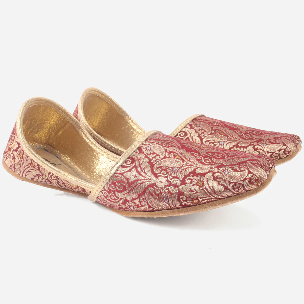 Mens "QUILO"Jacquard Wedding Khussa - Image 2