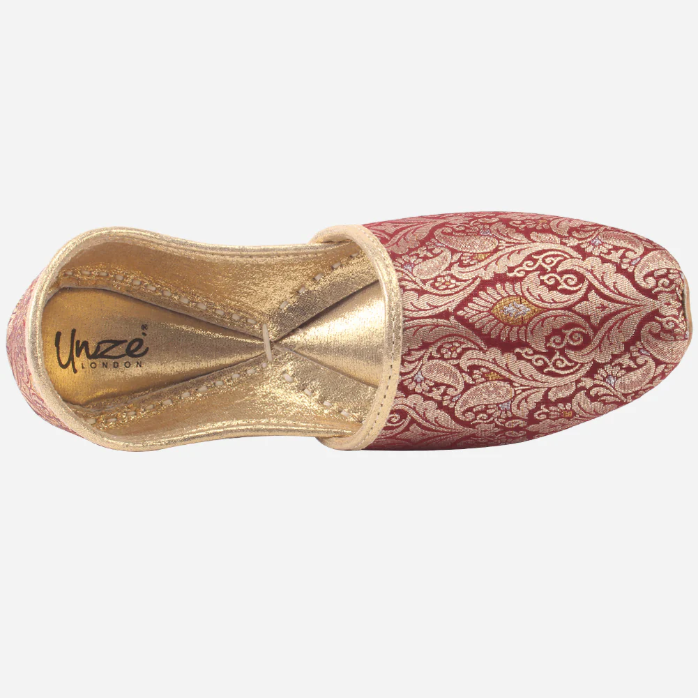 Mens "QUILO"Jacquard Wedding Khussa - Image 4