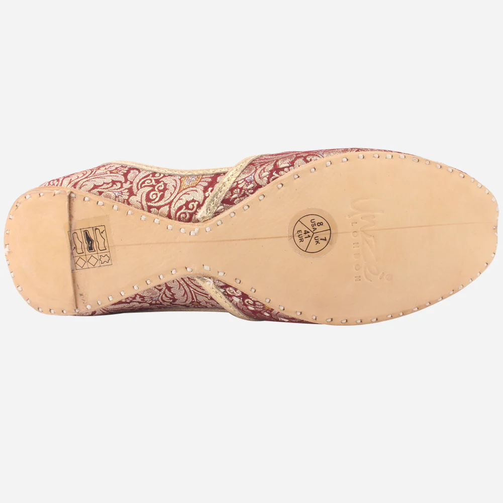 Mens "QUILO"Jacquard Wedding Khussa - Image 5