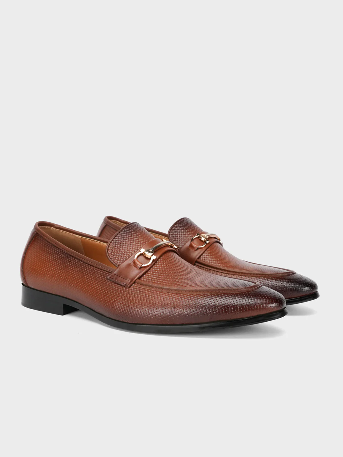 Mens "REGGIE" Stylish Leather Formals - Image 2