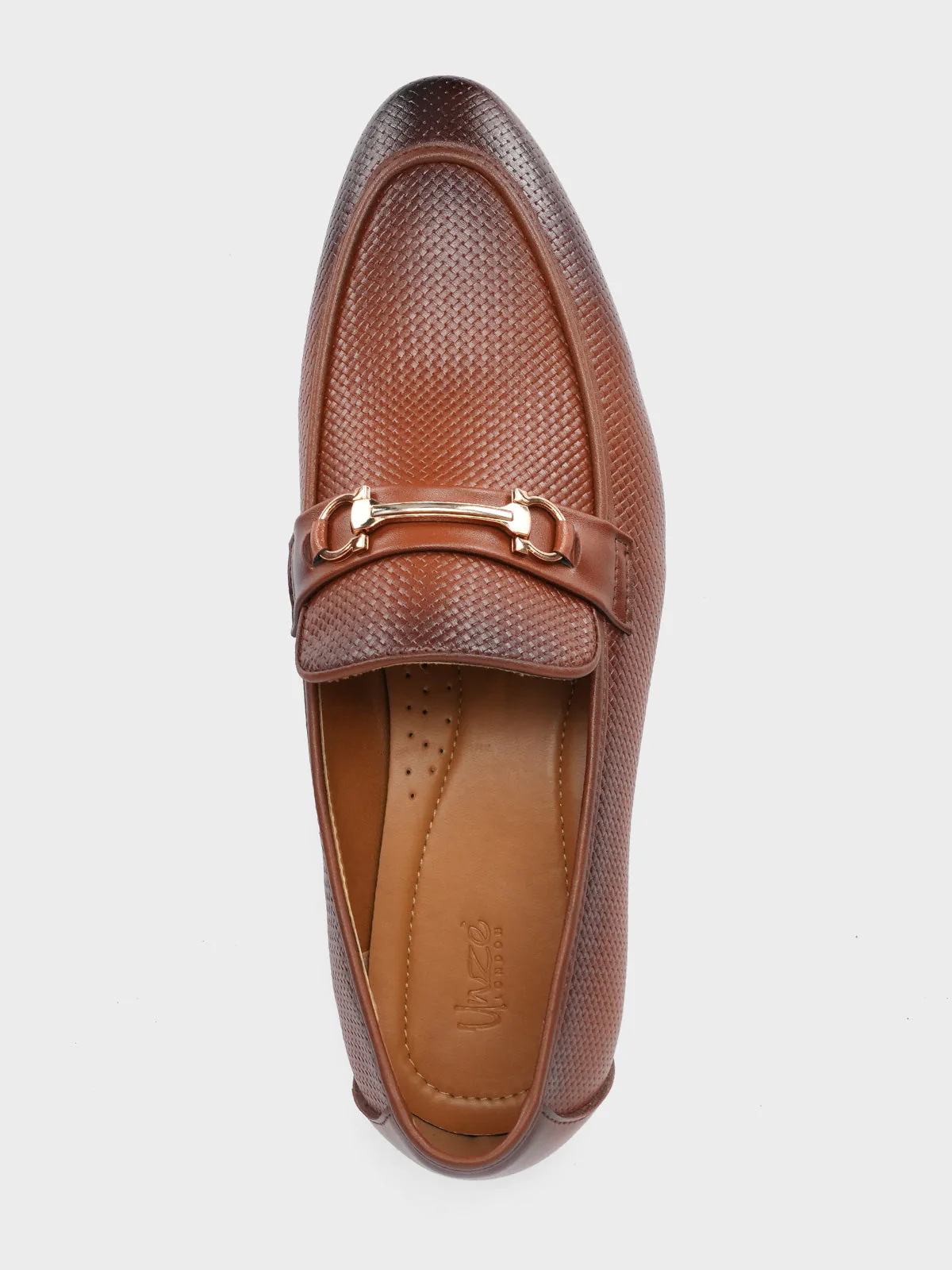 Mens "REGGIE" Stylish Leather Formals - Image 5