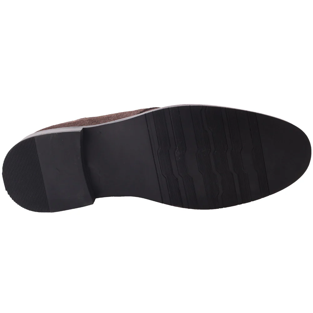 Mens ‘Rocky’ Leather Laced-up Comfy Boots Shoes - Image 5