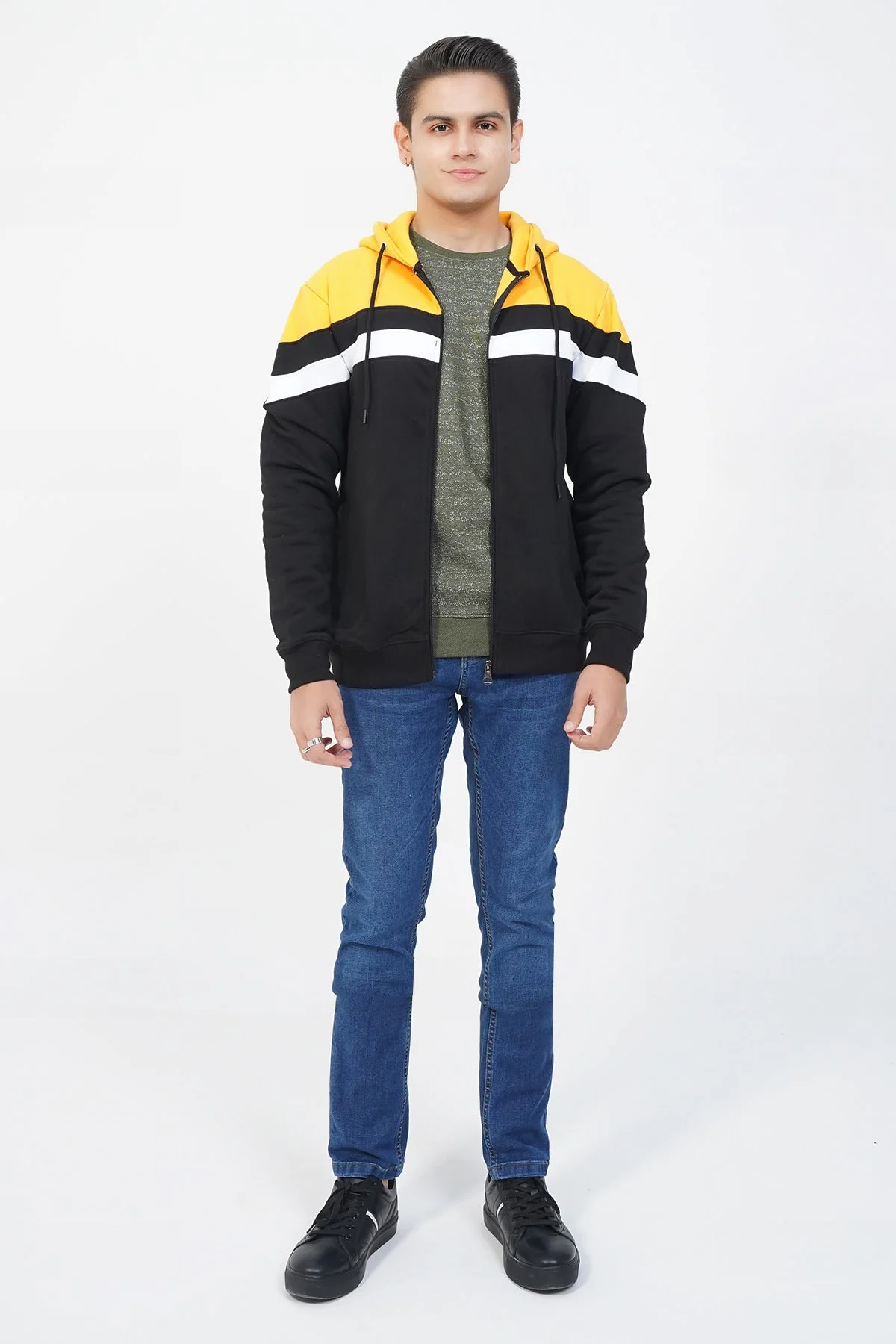 Men's "SEONG" Winter Zipper Hoodies - Image 2