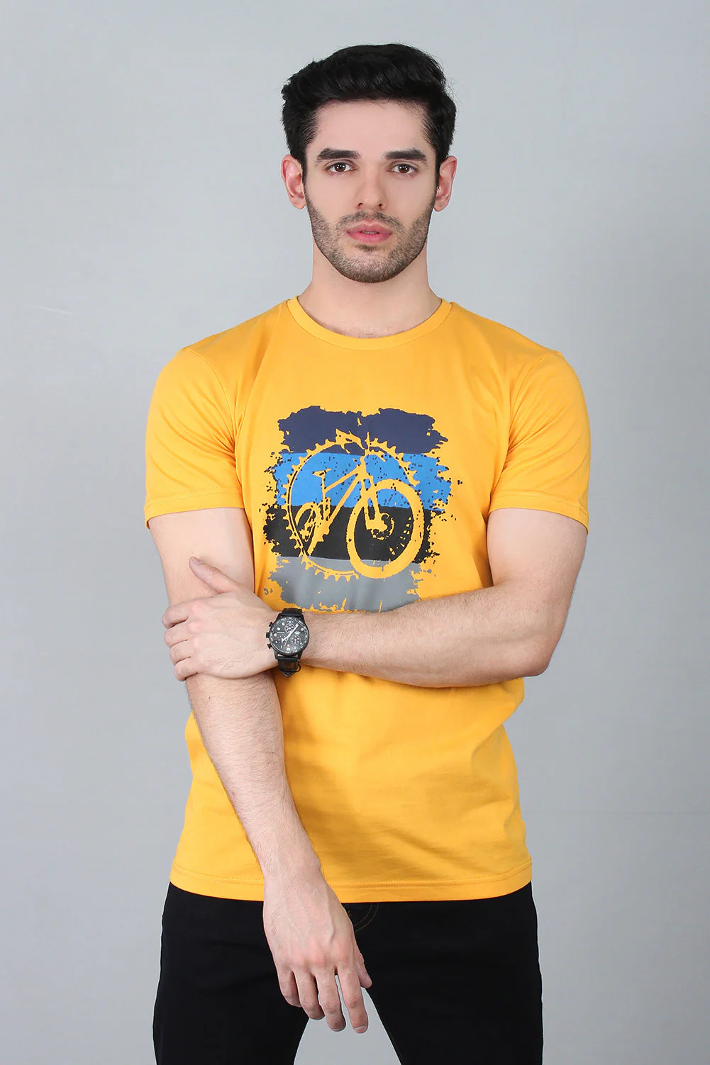 Men's "SHEES" Cotton T- Shirt - Image 2