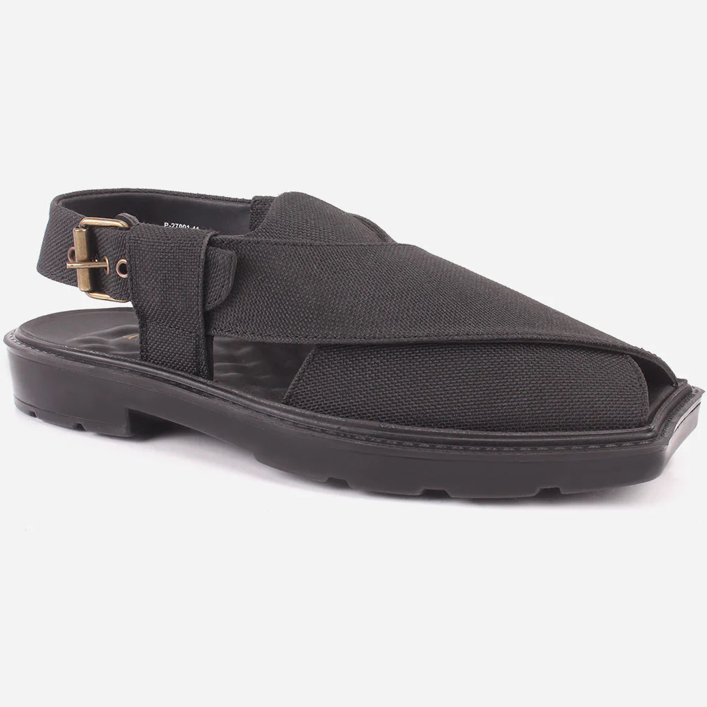 Men's "SIDIQ" Leather Flat Peshawari Sandals