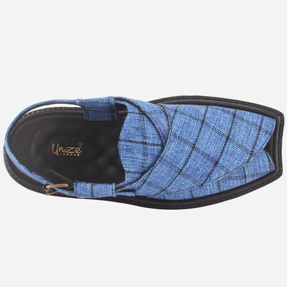 Men's "SIDIQ" Leather Flat Peshawari Sandals - Image 4