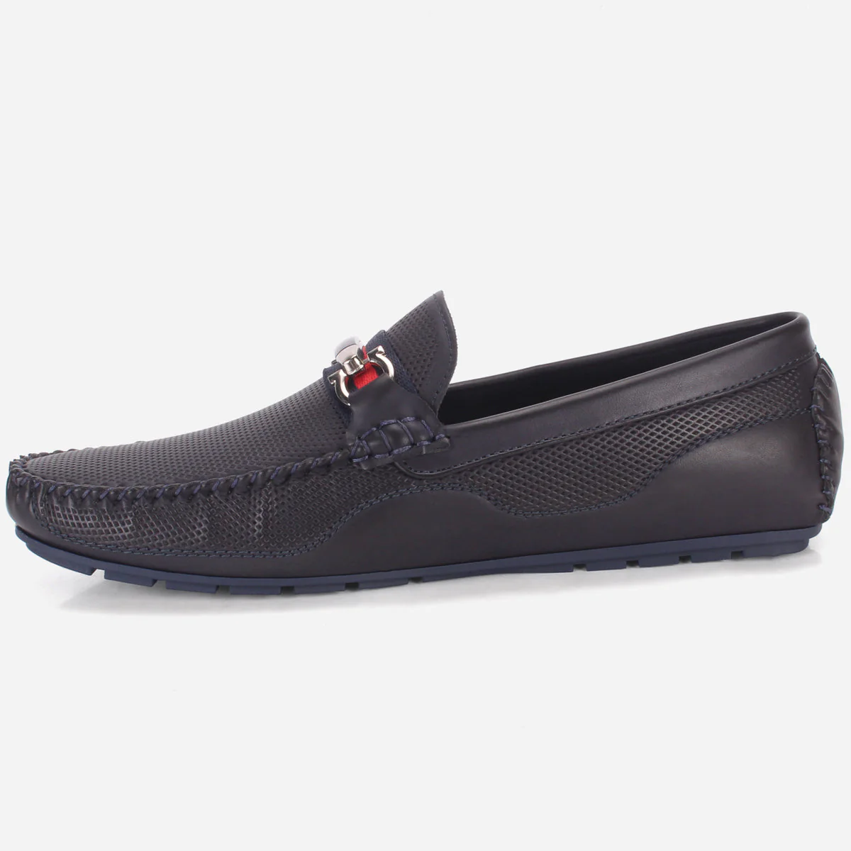 Mens "THIAGO" Casual Slip On Moccasin Shoes - Image 3