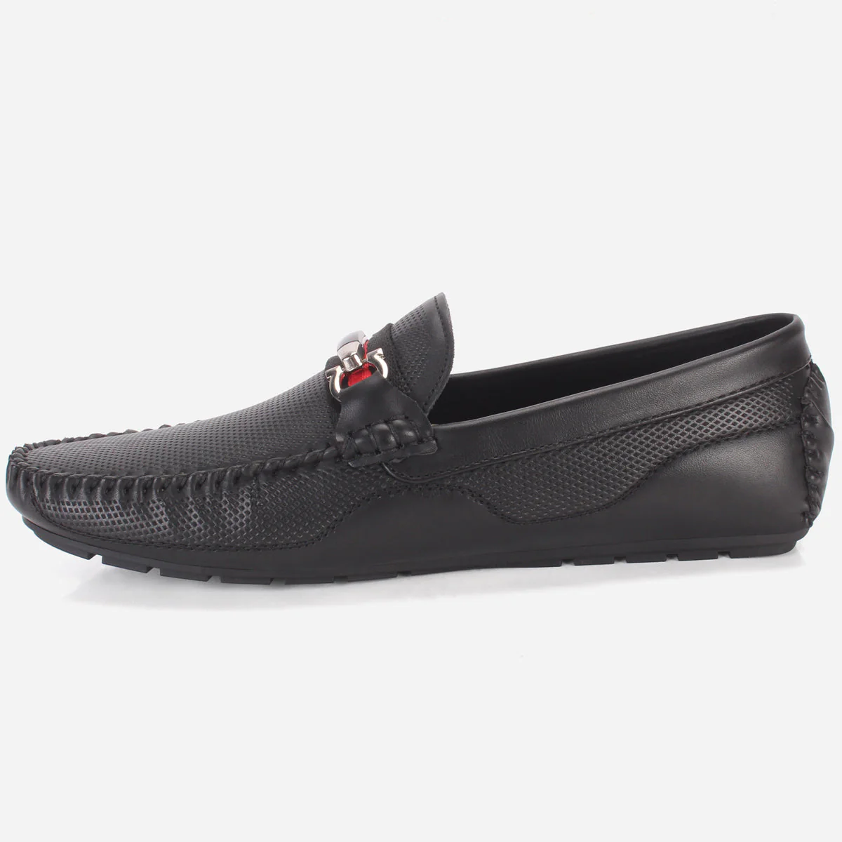 Mens "THIAGO" Casual Slip On Moccasin Shoes - Image 3