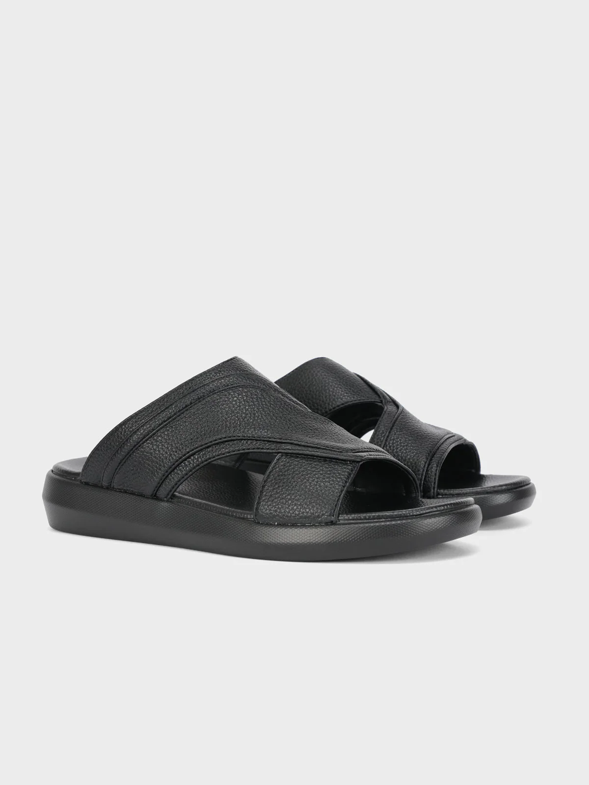 Mens "TIMON" Casual Open Toe Slippers - Image 2