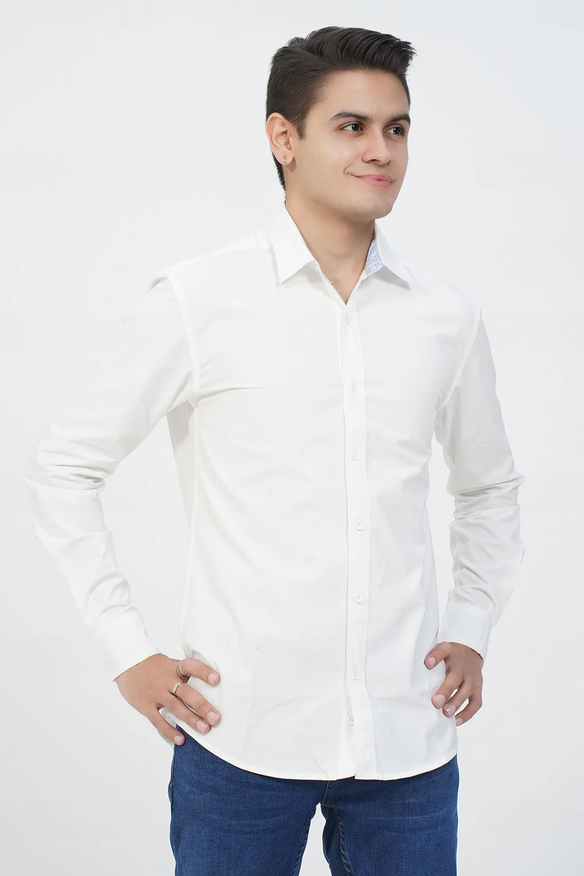 Mens "ULMER" Casual Button Up Shirt