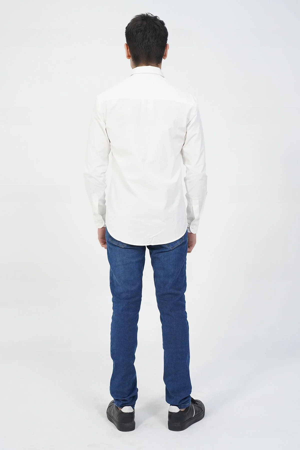 Mens "ULMER" Casual Button Up Shirt - Image 3