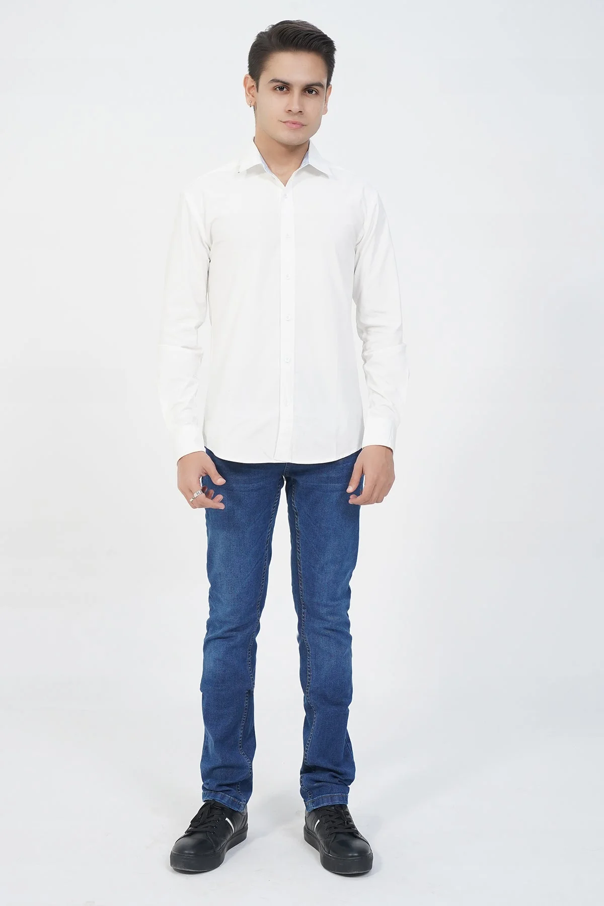 Mens "ULMER" Casual Button Up Shirt - Image 4
