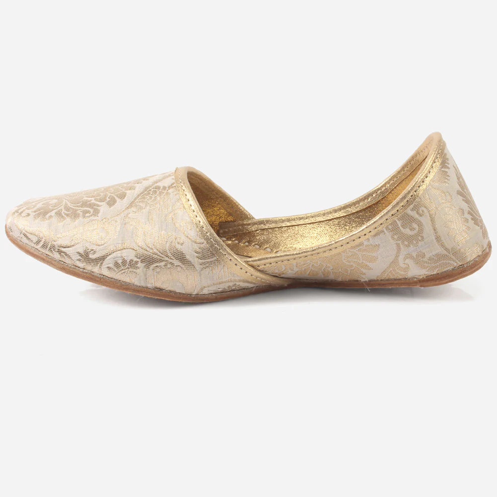Mens "VAHE" Handmade Jacquard Indian Khussa - Image 3