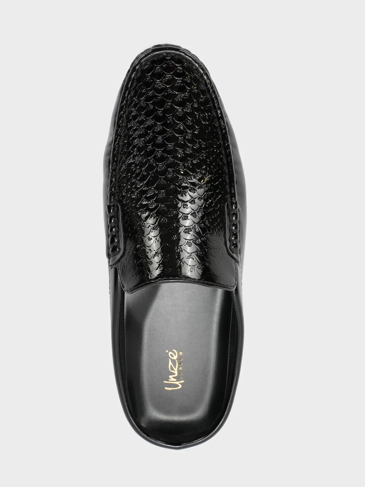 Men's "VIRDOX" Leather Rounded Toe Slip On Shoes - Image 6