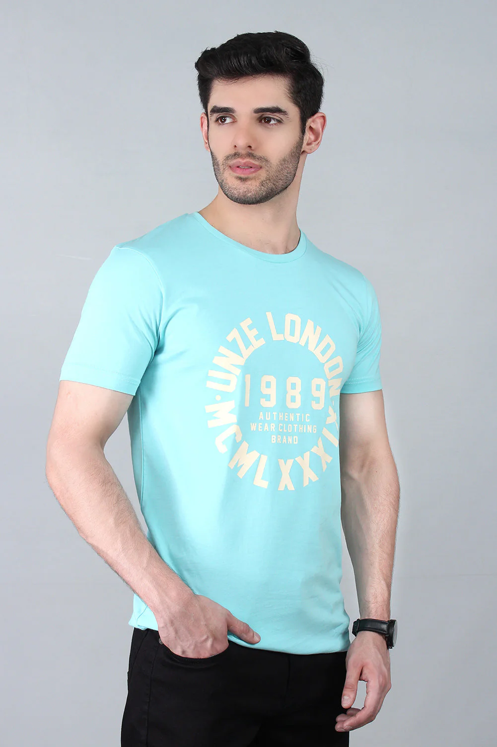 "XAVIER" Classic Short Sleeve T-Shirt - Image 3