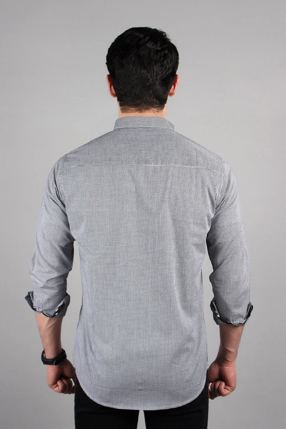 Men's "YARIS" Checkered Casual Cotton Shirt - Image 5