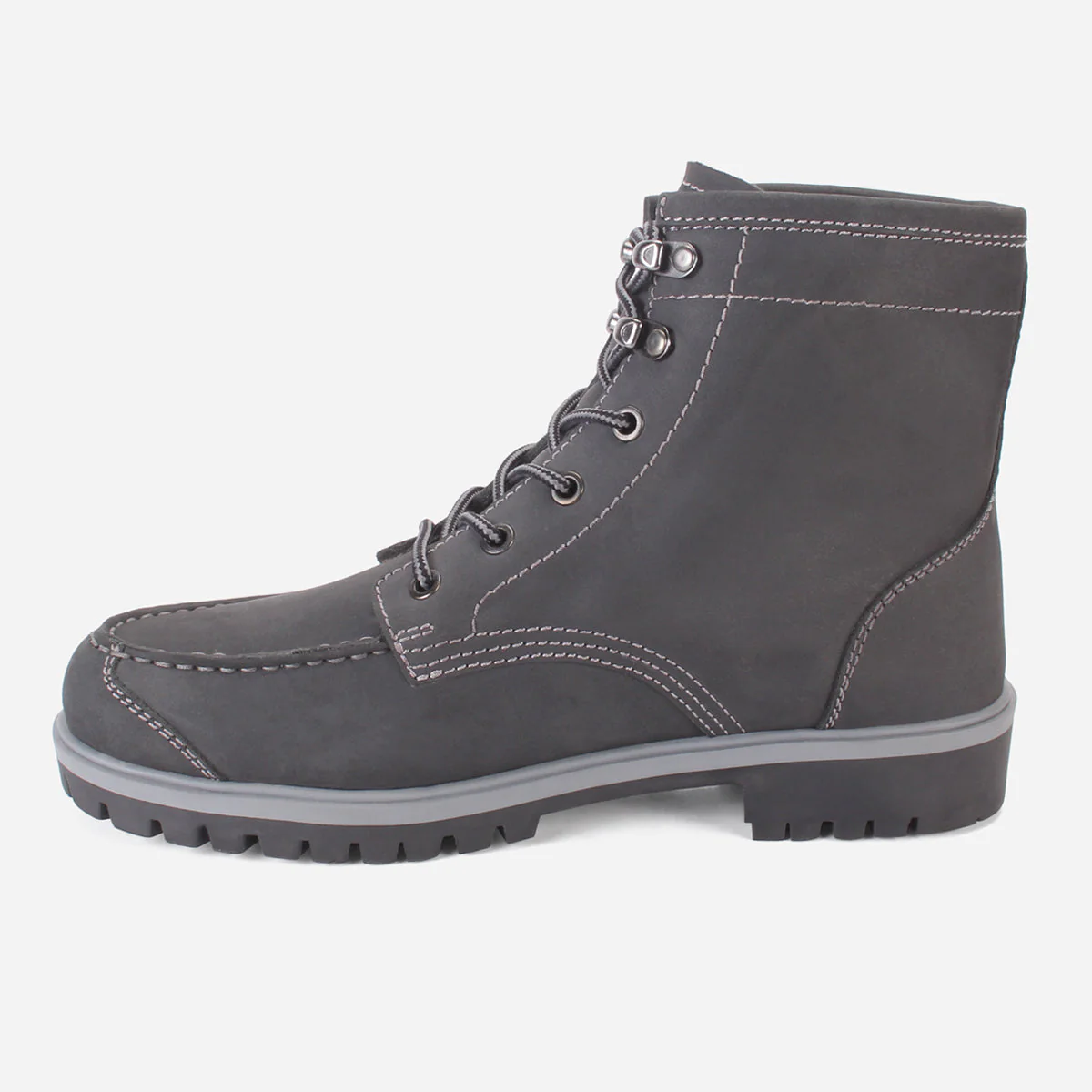 Mens "ZOROIAN" Lace Up Leather Nubuck Ankle Boots - Image 3