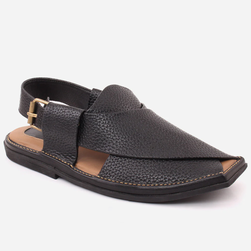 Mens"GLEN" Peshawari Mat Leather Sandals