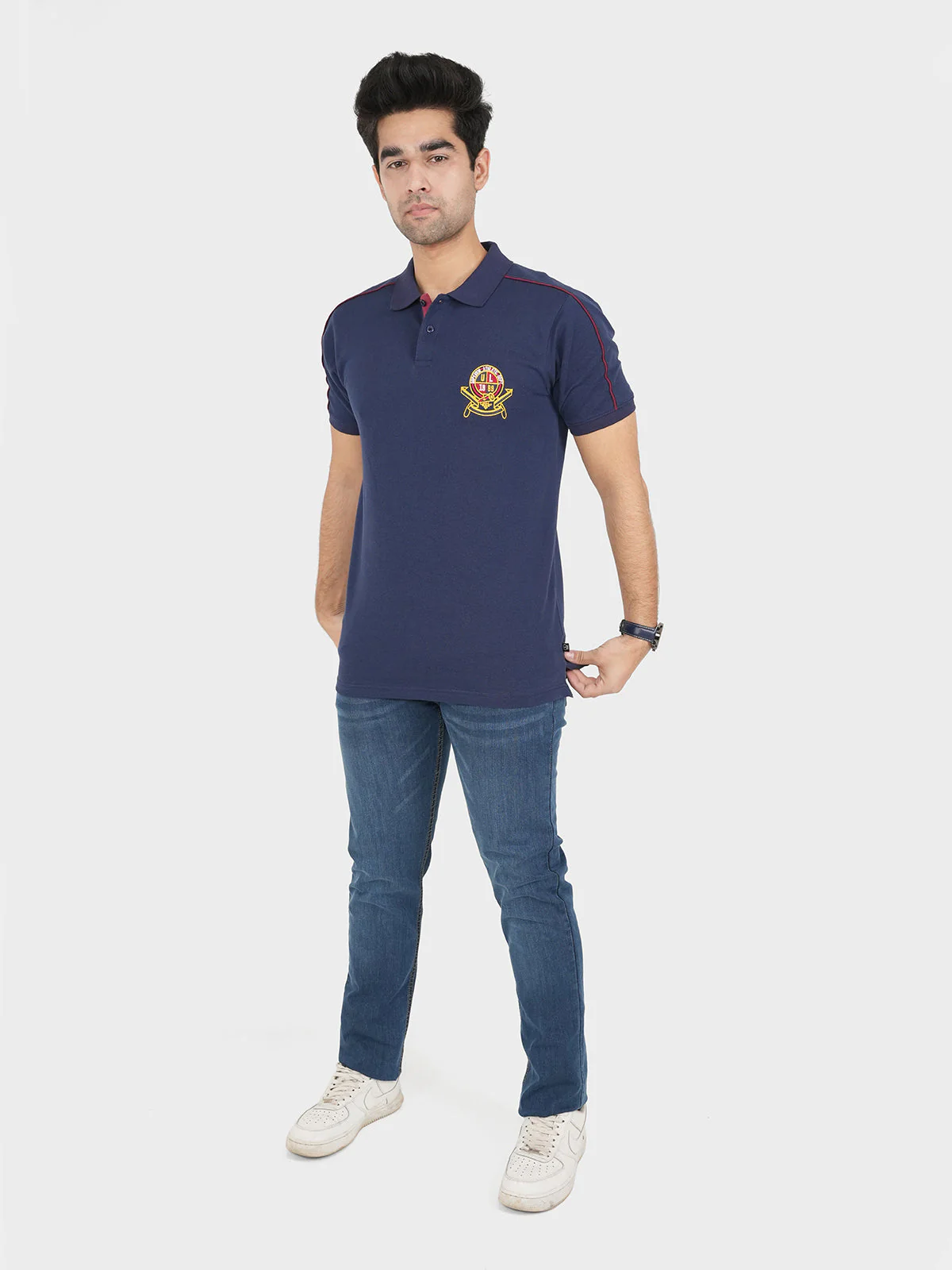 "MEPKER" Slim Fit Polo Shirt - Image 2