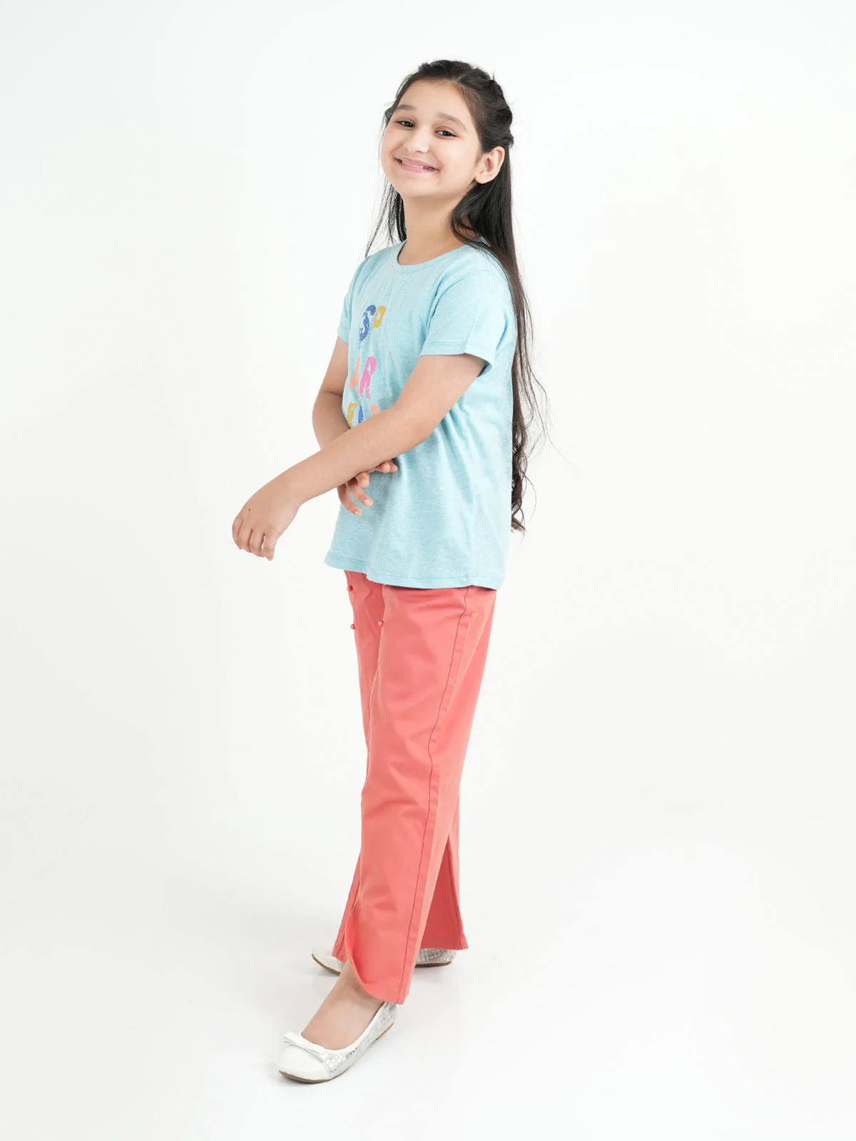 "NAJLA" Casual Twill Pant - Image 2