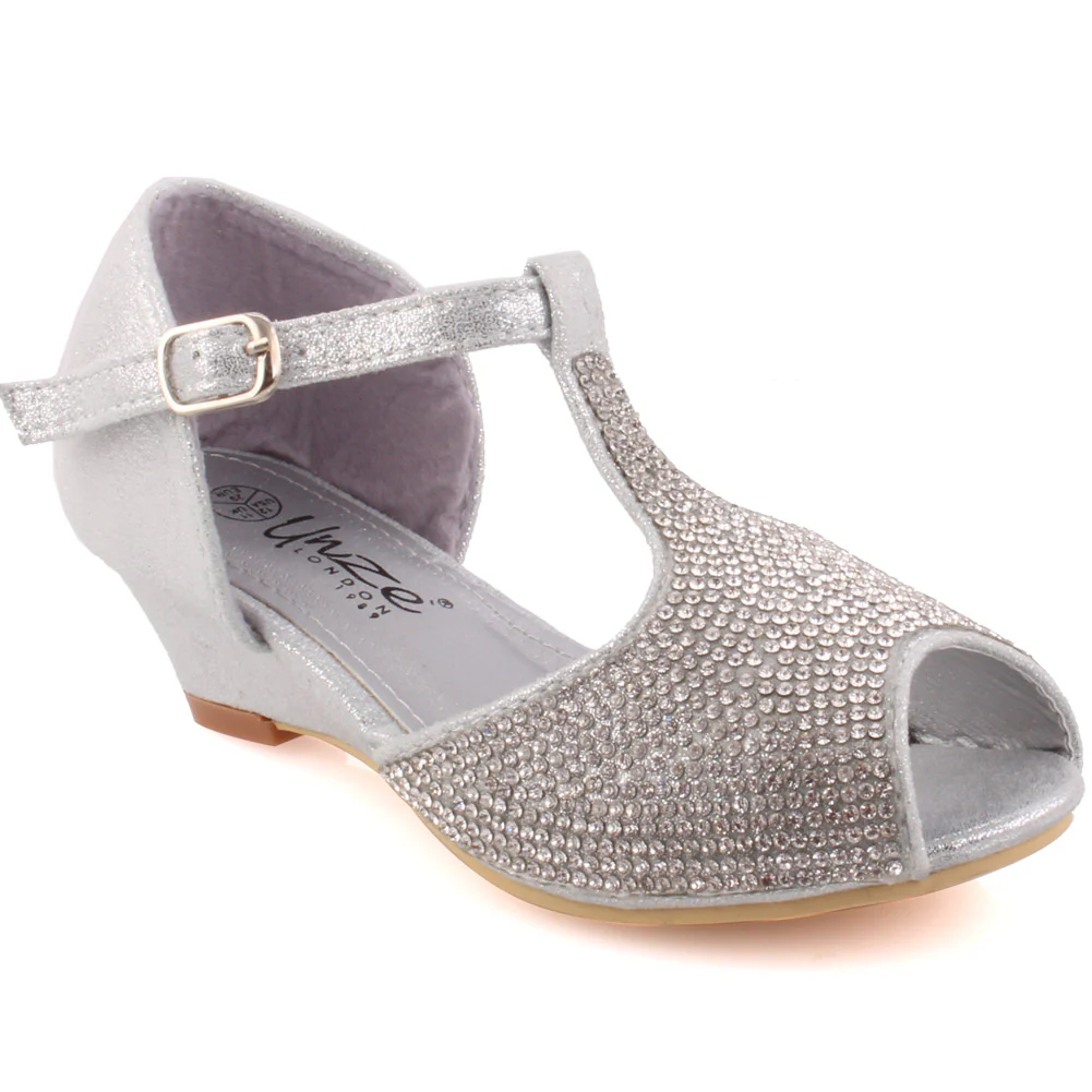 New " chase" rhinestone embellished open toe sandals