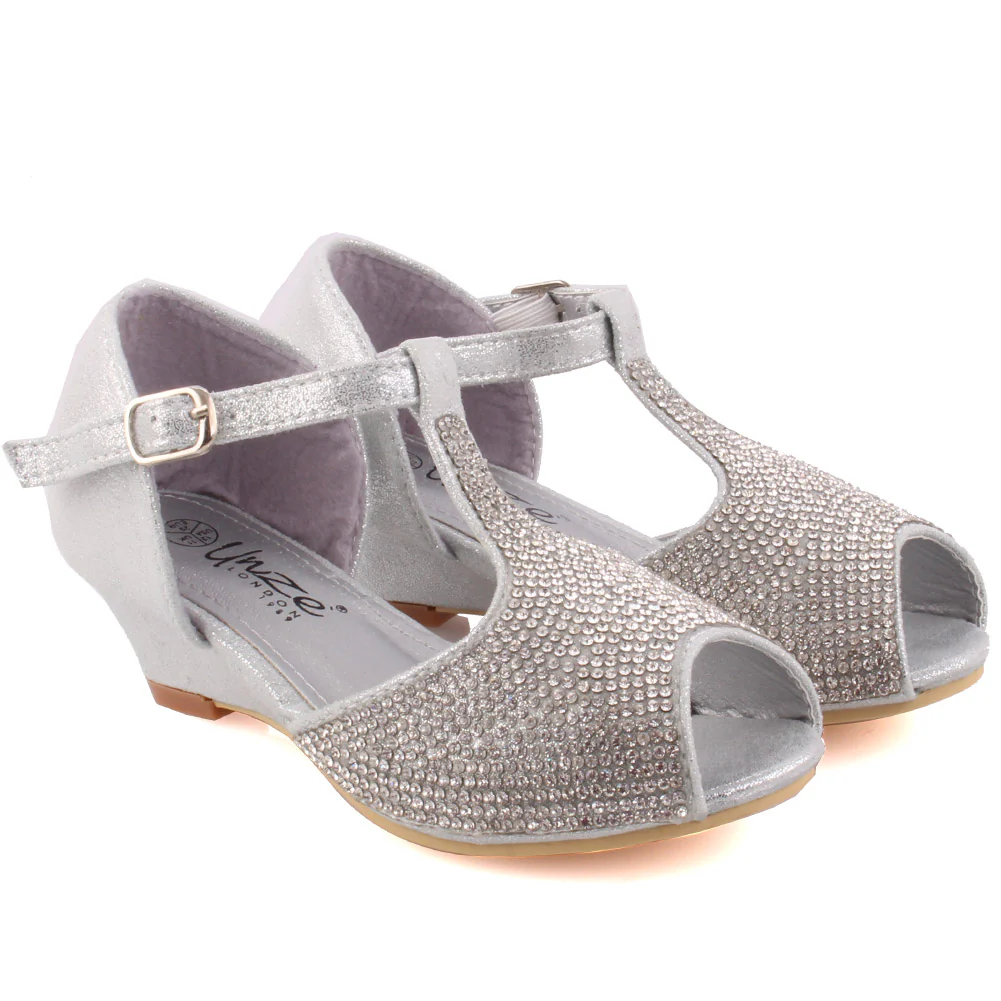 New " chase" rhinestone embellished open toe sandals - Image 2