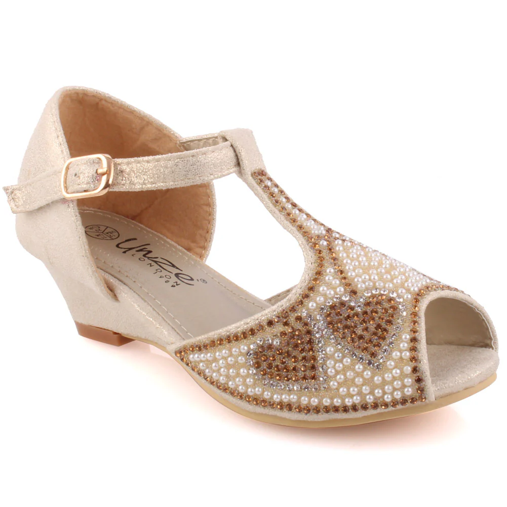 New "Rylee" Adorned Open Toe Sandals