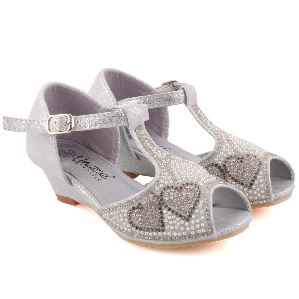 New "Rylee" Adorned Open Toe Sandals - Image 2