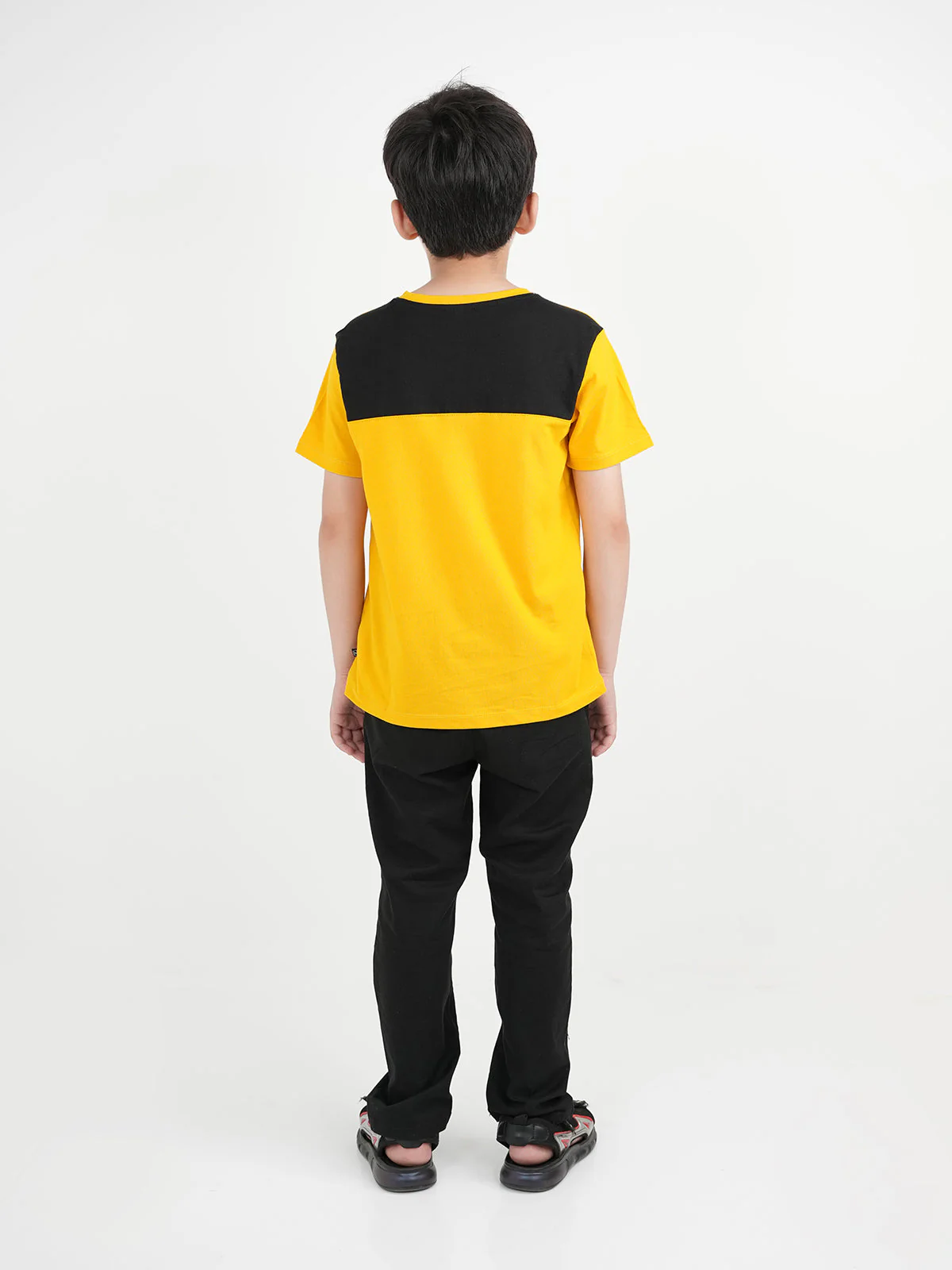 "OBA" Kids Casual Summer Crewneck T-Shirt - Image 4