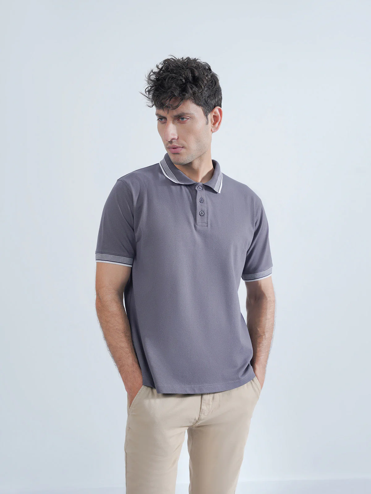 "ODALYS" Regular Fit Polo Shirt - Image 2