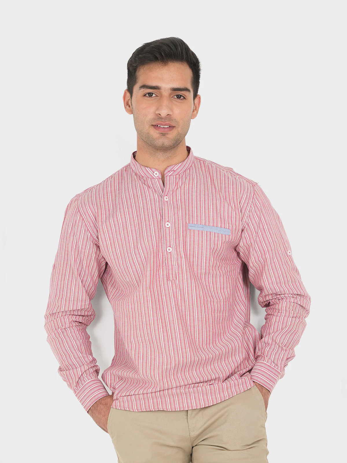"ONELLA" Casual Slim Fit Shirt - Image 4