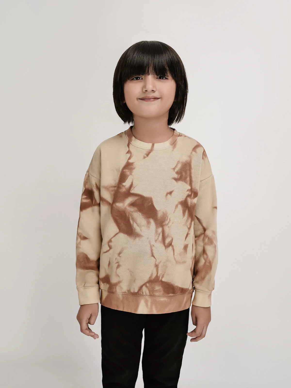"OPTIMUM" Graphic Crew Neck Sweatshirt - Image 2