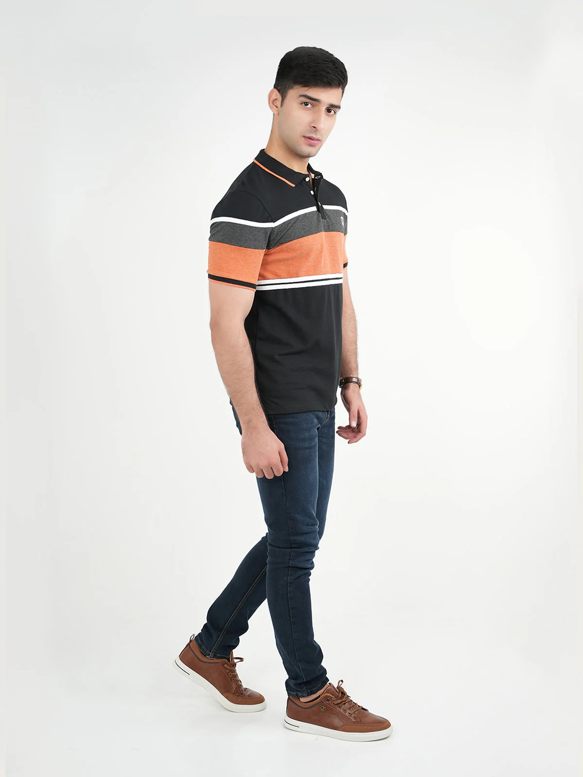 "OTHMAN" Casual Slim Fit Polo Shirt - Image 2