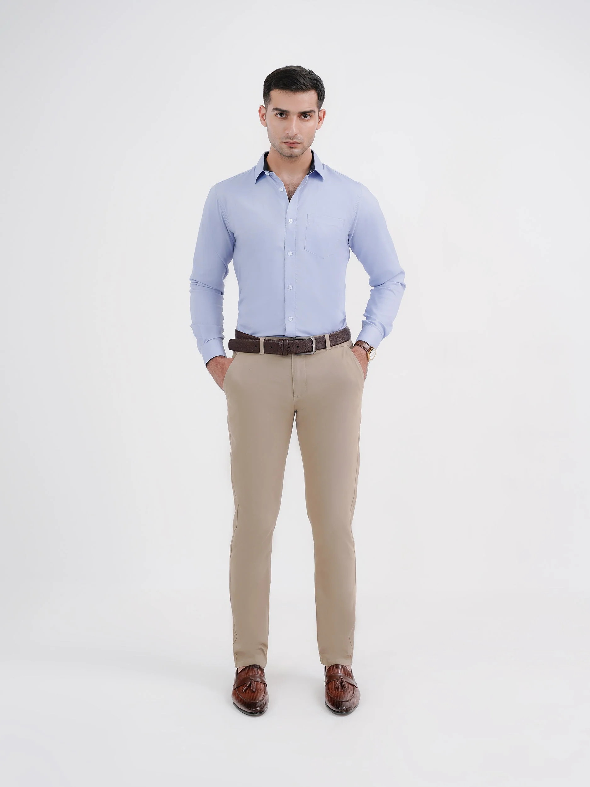 "PALLAS" Casual Twill Cotton Chino