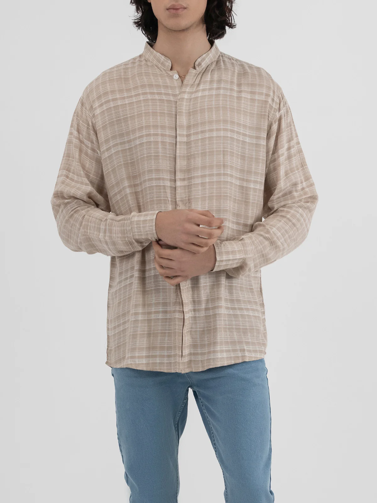"RAYSO" Regular Fit Cotton Casual Shirt