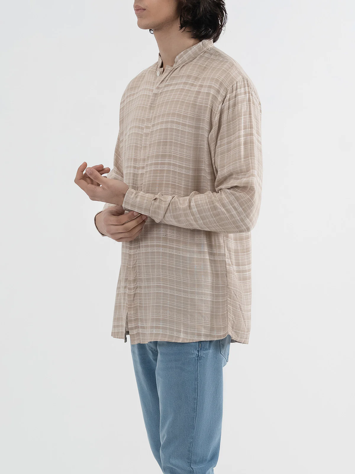 "RAYSO" Regular Fit Cotton Casual Shirt - Image 2