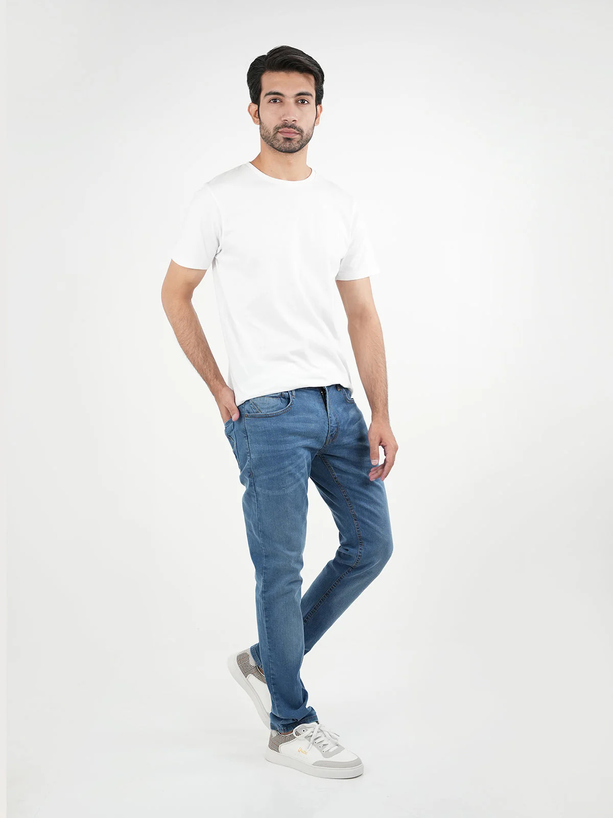 "RENZO" Comfy Denim Jeans Pant - Image 2
