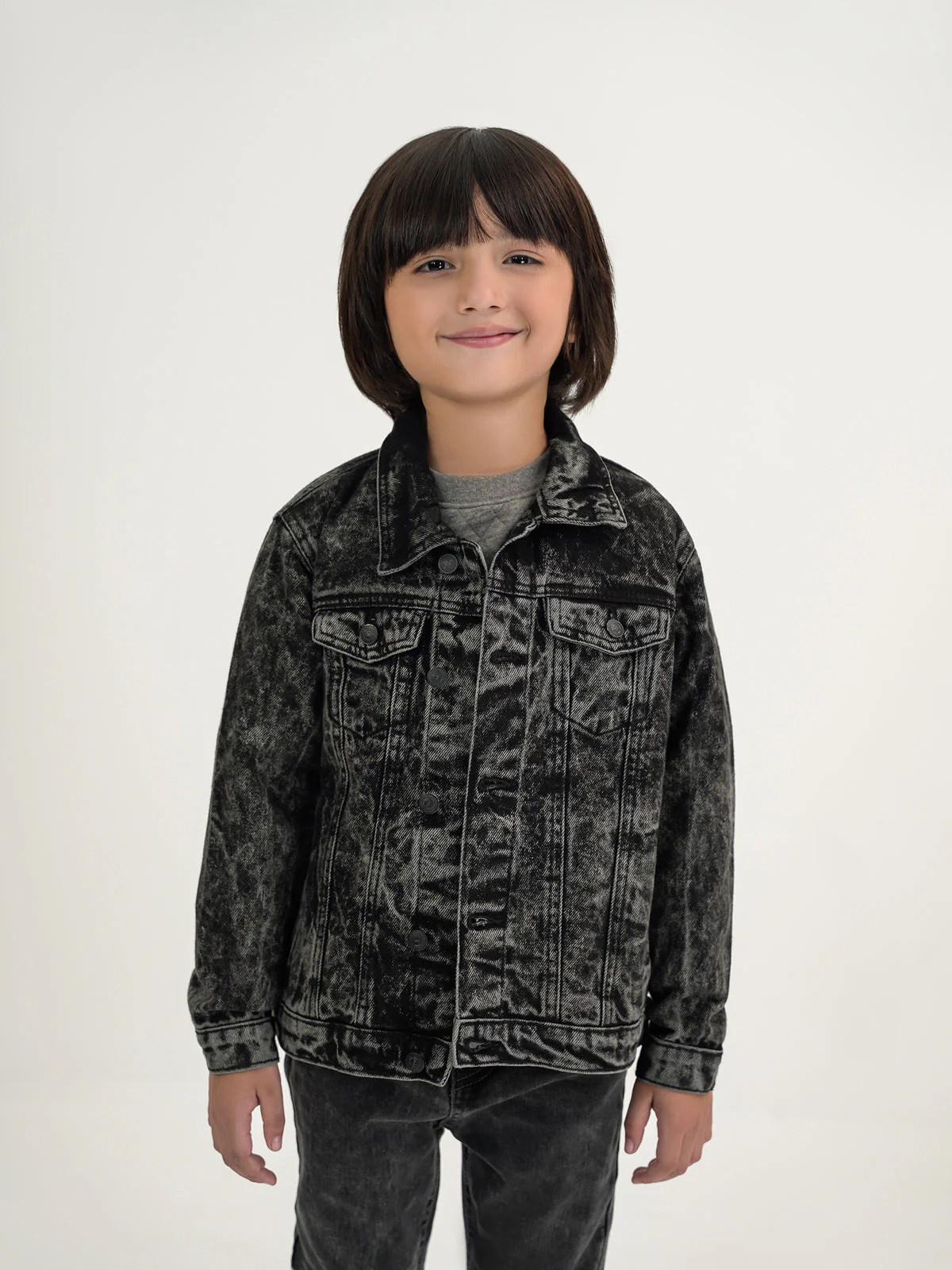 "ROOVE" Denim Jacket with Side Pockets - Image 2